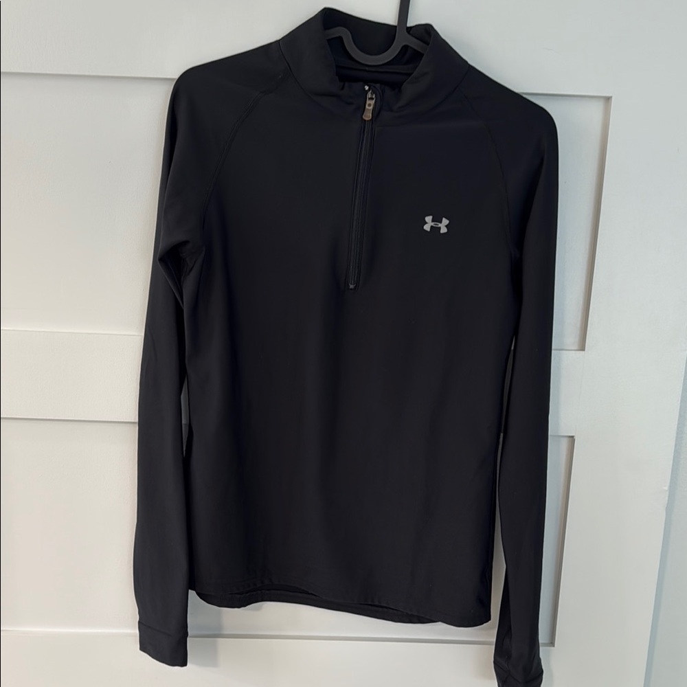 Under Armour Black Quarter-Zip Sweatshirt